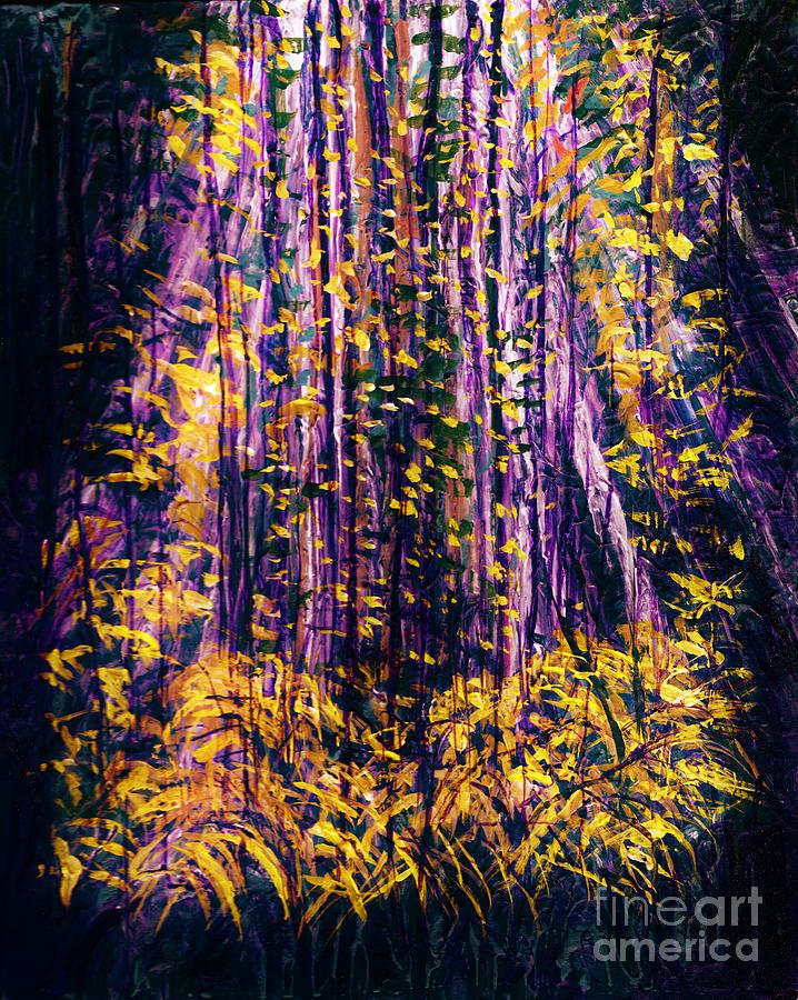 Rainforest  Painting by Allison Constantino