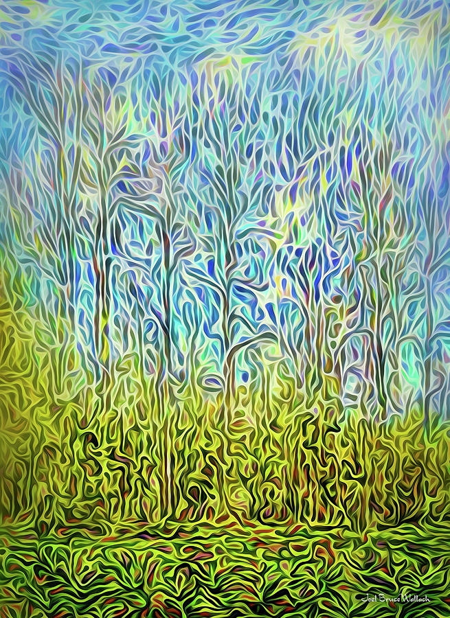 Rainforest Flow Digital Art by Joel Bruce Wallach