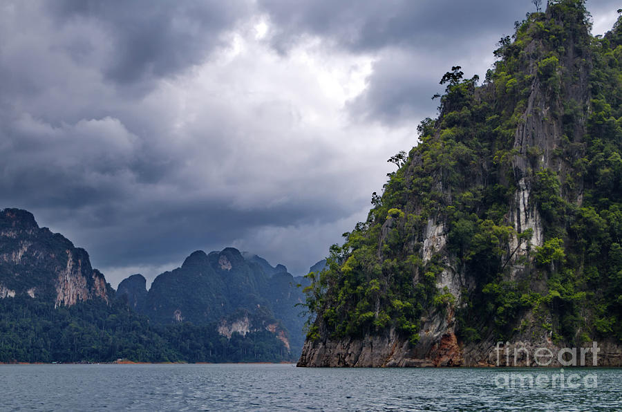 Rainy Day At Khao Sok Photograph by Michelle Meenawong