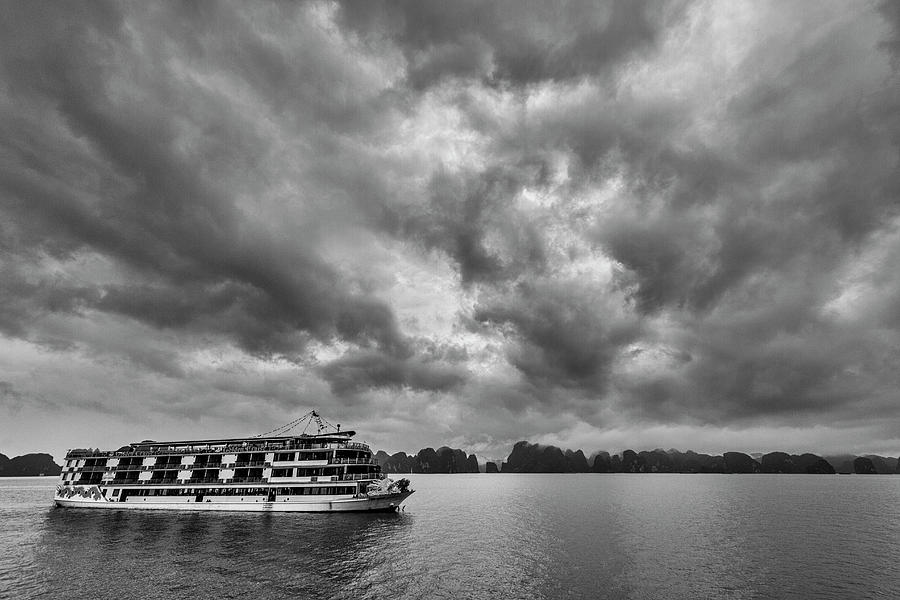 Rainy day cruise Photograph by Hitendra SINKAR