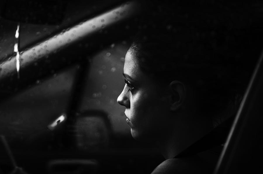 Black And White Photograph - Rainy Day by Julien Oncete