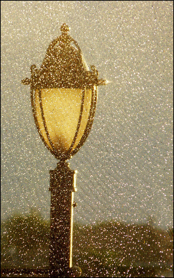 Rainy Day Lamp Post Photograph by Geraldine Alexander