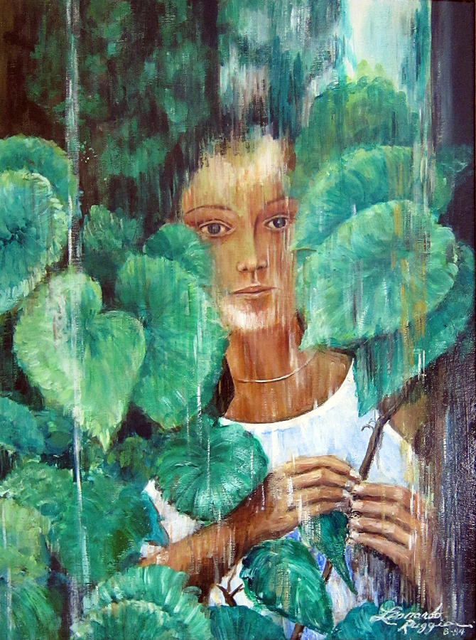 Rainy Day Painting by Leonardo Ruggieri