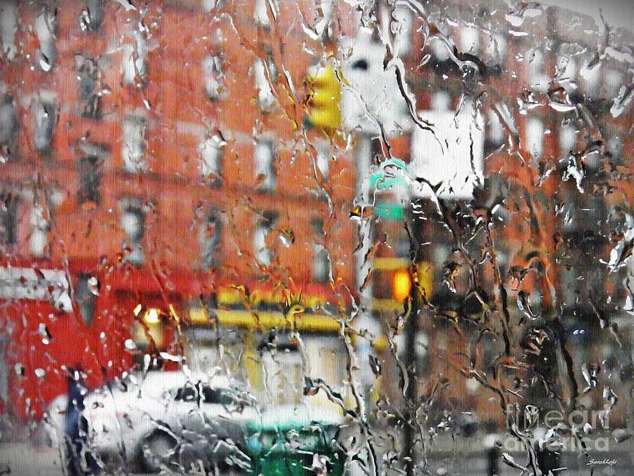 Rainy Day NYC 2 Photograph by Sarah Loft