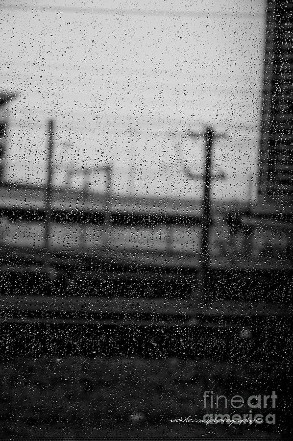 Rainy Day Train Photograph by Vicki Ferrari