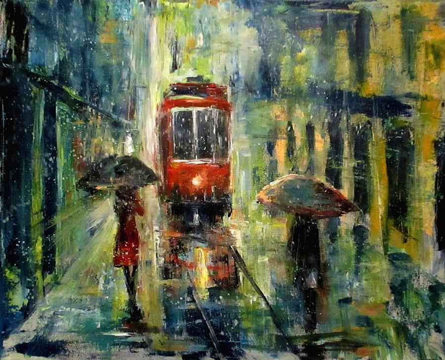 Rainy Fantasy Painting
