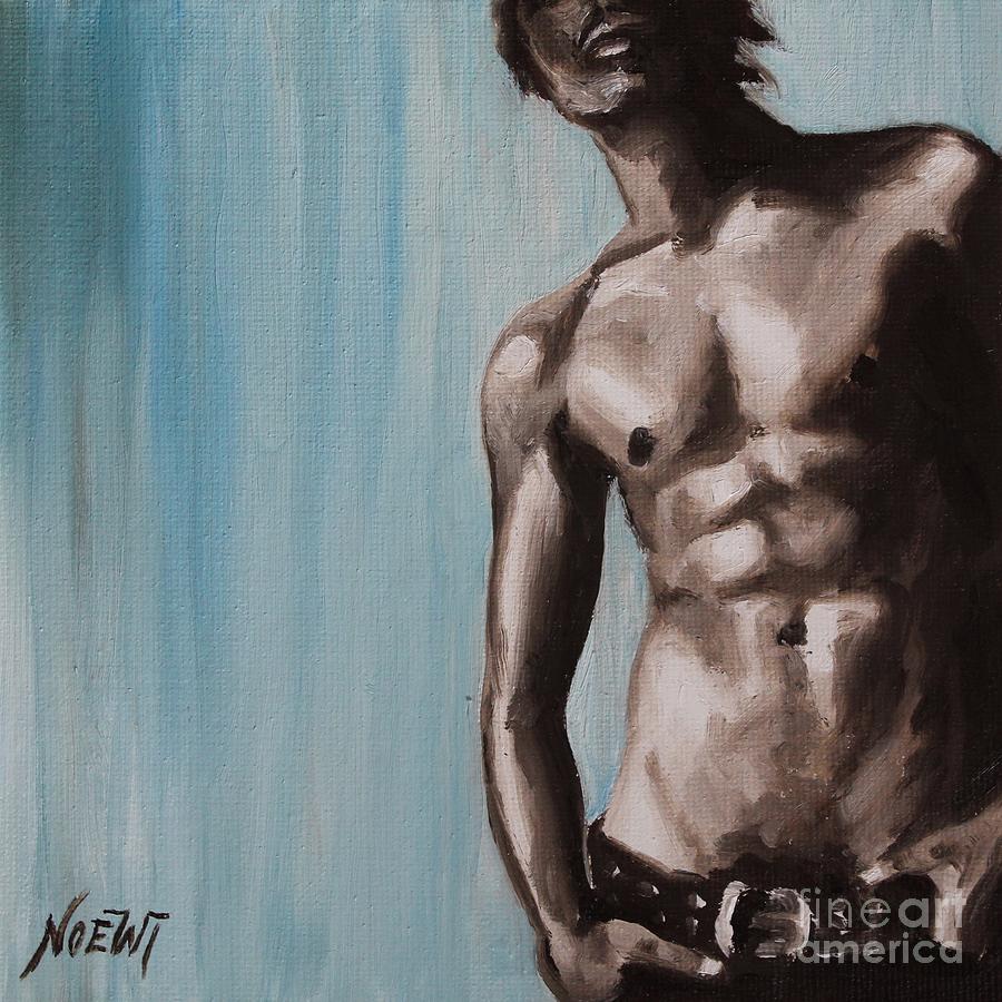 Nude Painting - Rainy Mood by Jindra Noewi