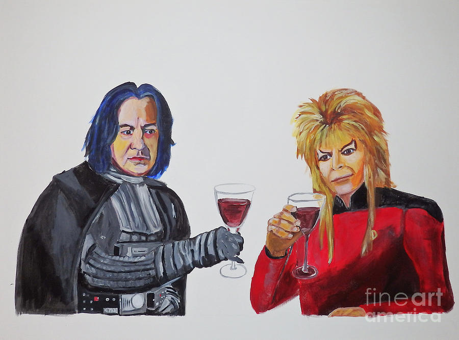 Raise Your Glass Painting by Eileen Arnold