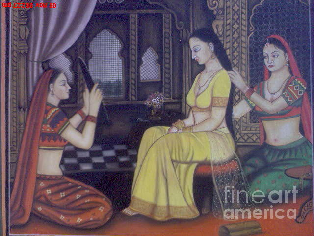 Raj Kanya Painting by Ravi Kumar - Fine Art America