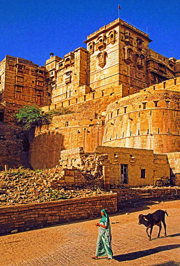 Rajasthan Fort Photograph by Dennis Cox
