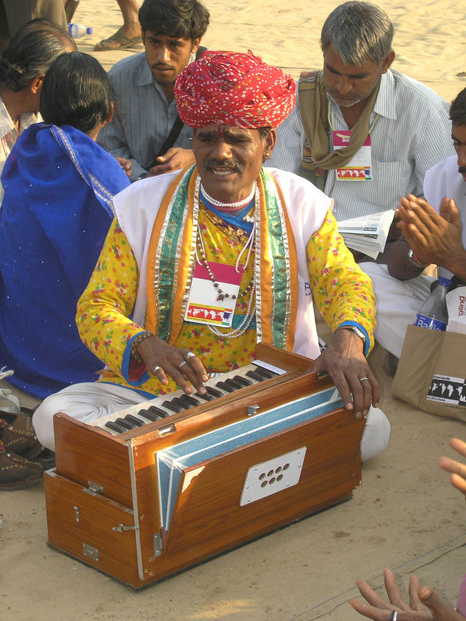 Rajasthani Singer Photograph by Nandan Nagwekar - Fine Art America