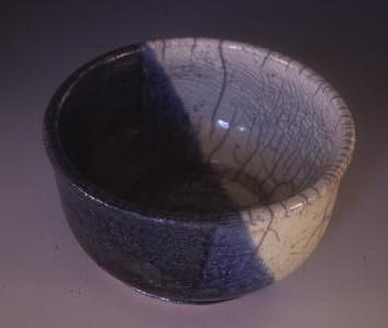 Bowl Ceramic Art - Raku Bowl by Megan Burns Bowl Ceramic Art - Raku Bowl by Megan Burns