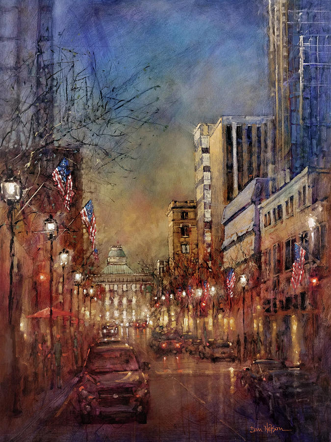 Raleigh Painting - Raleigh Light by Dan Nelson