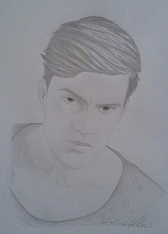 Pencil Sketch Drawing - Raleigh Nichols by Sheila Renee Parker Pencil Sketch Drawing - Raleigh Nichols by Sheila Renee Parker