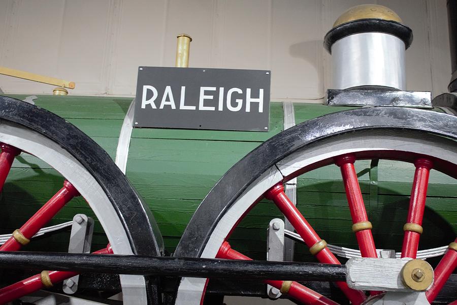 Raleigh Train Photograph by Ali Baucom