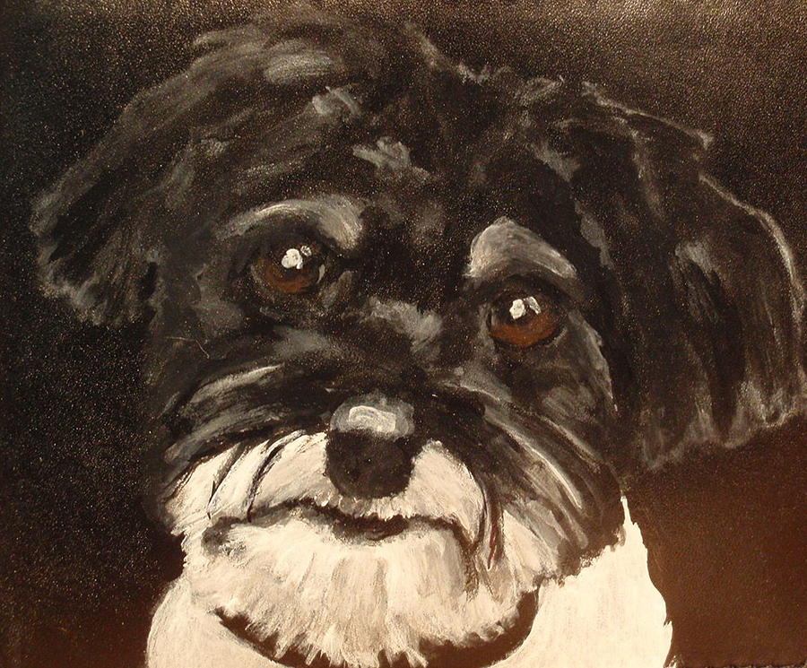 Ralfie Painting by Carol Russell