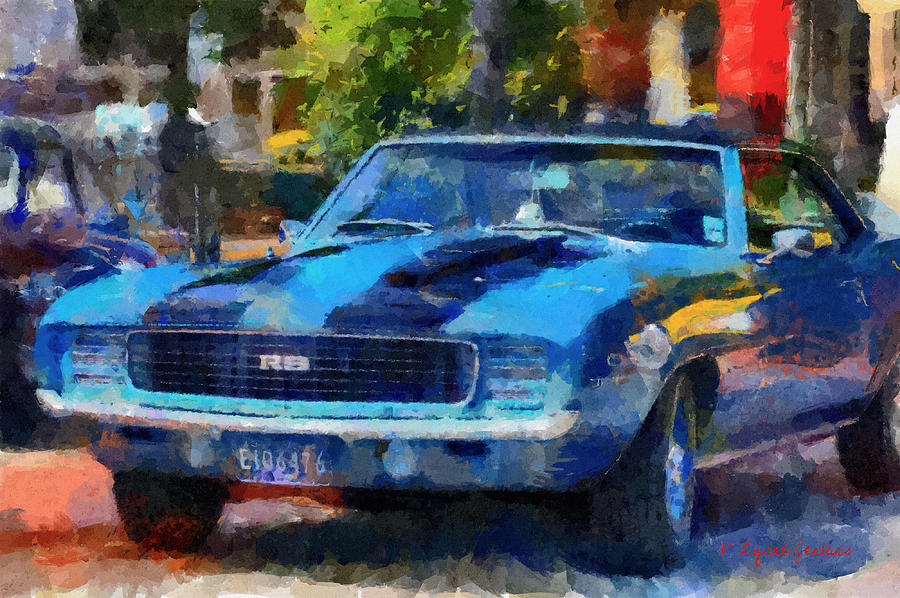Rally Sport Painting by Lynne Jenkins