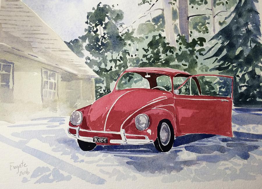 Ralphs VW Painting by Robert Fugate