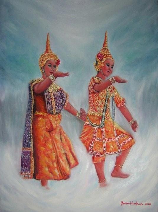 Ram Heaven Painting by Wanvisa Klawklean