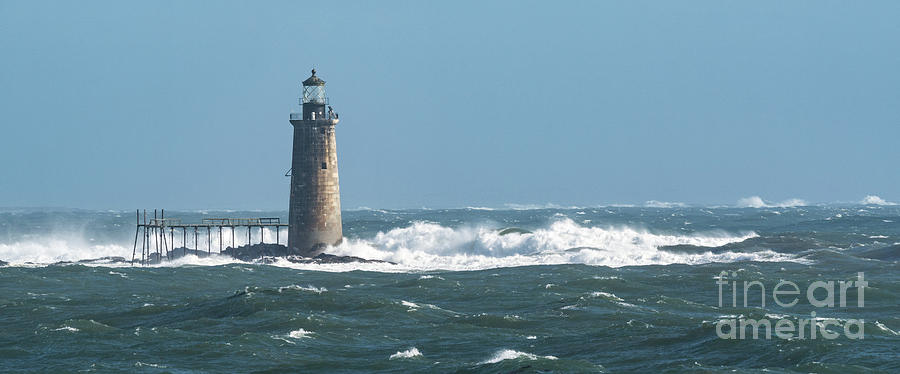 Ram Island Lighthouse - After the Storm Photograph by Craig Shaknis