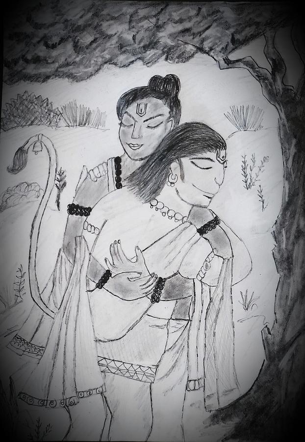 Hanuman Sketch by tri-vima on Dribbble