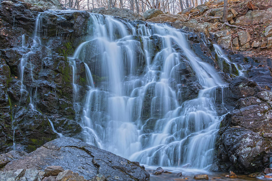 Ramapo Reservation Waterfall Perspective Three Photograph by Angelo Marcialis