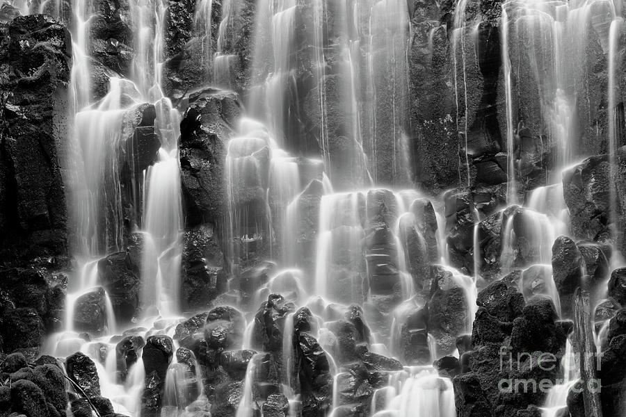Ramona Falls Close-up Photograph by Bruce Block