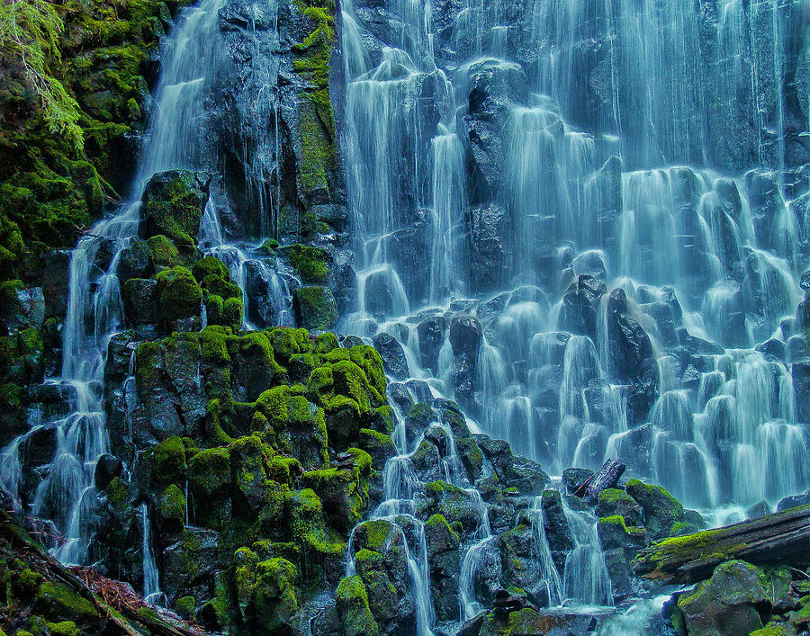 Ramona Falls  Photograph by Steven Clark