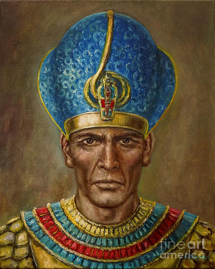 Ramses Painting - Ramses II by Arturas Slapsys