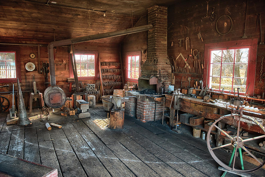 Tool Photograph - Ranch Blacksmith Shop by Paul Freidlund
