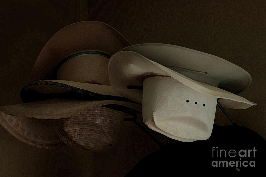 Ranch Hats Photograph by Toma Caul