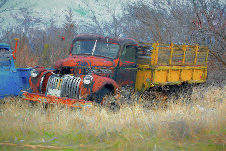 Ranch Truck Photograph by Darrel Giesbrecht