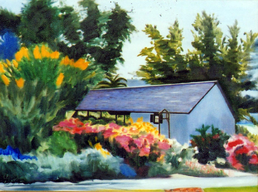 Rancho Camulos Ranch Painting by Gerda Maxey - Fine Art America