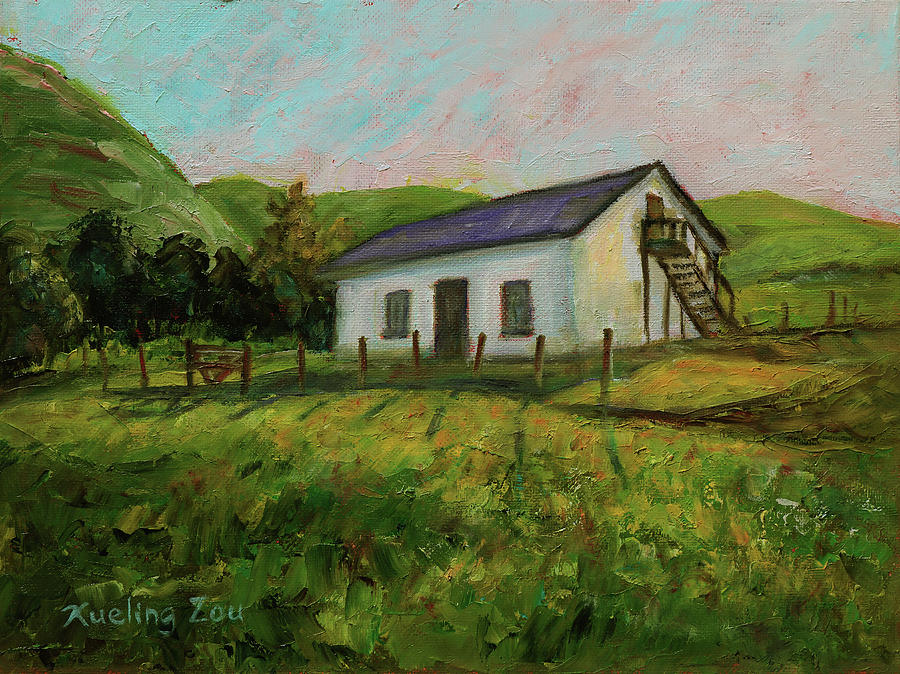 Rancho Higuera Historical Park Fremont California Landscape 15 Painting by Xueling Zou