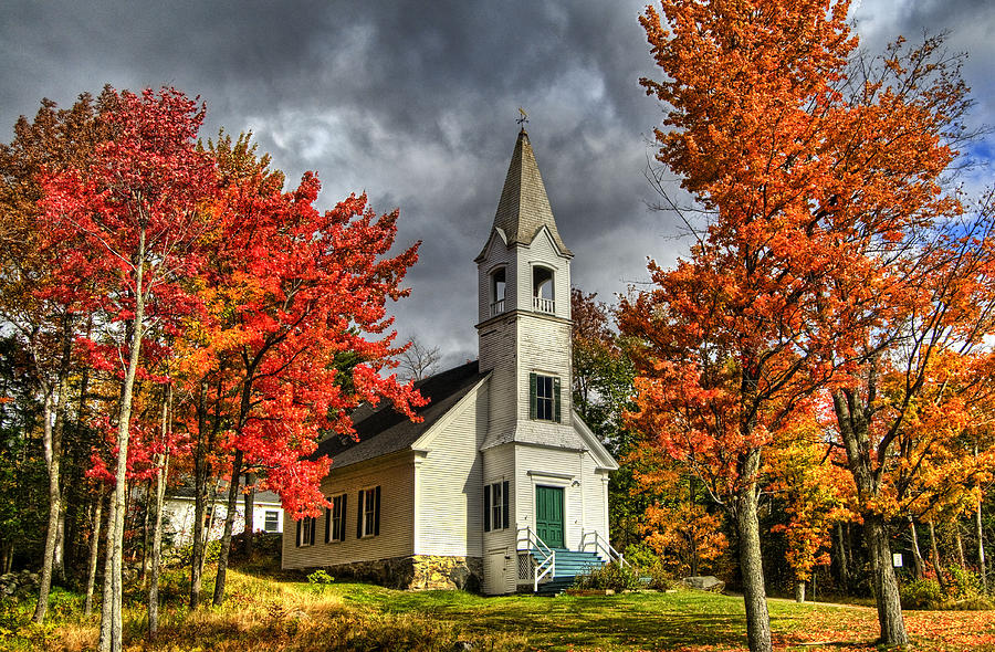 Randolph New Hampshire Church Photograph by Brian Smith | Fine Art America