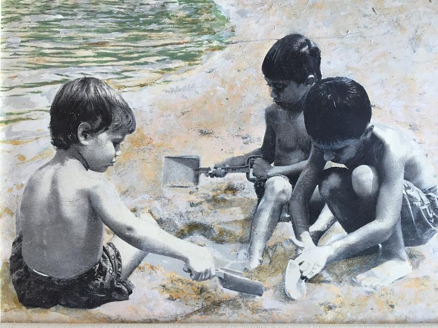 Summer Painting - Randolph Park, 2 by Leah Tomaino