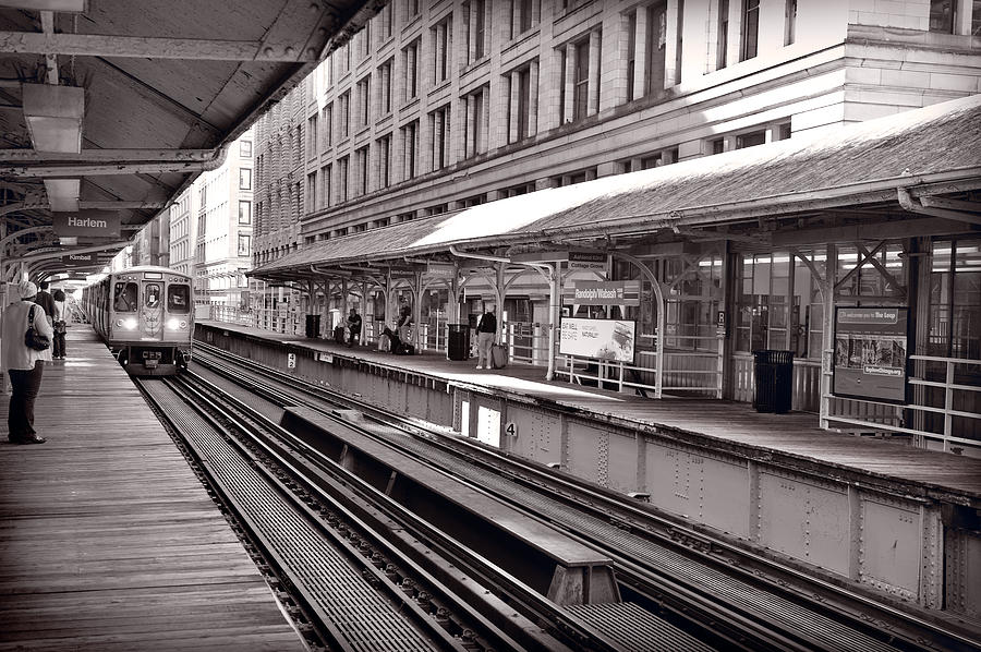 Randolph Street Station Chicago Photograph by Steve Gadomski