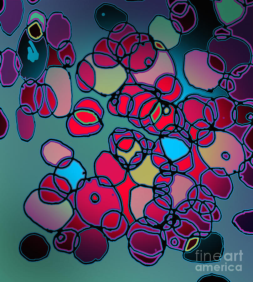 Random Cells  Digital Art by Andy  Mercer