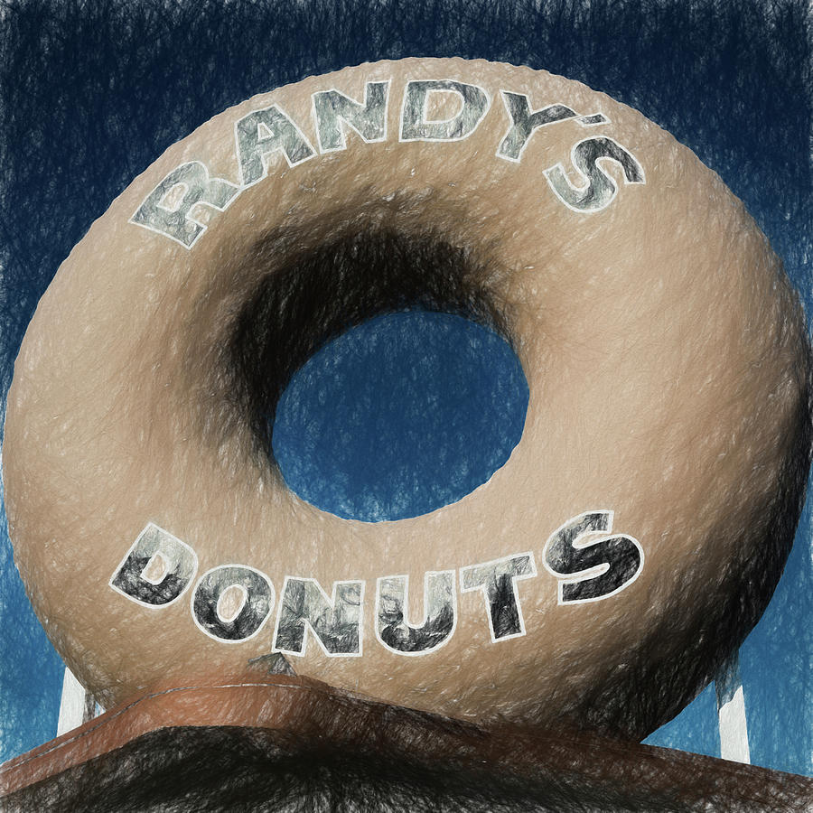 Randys Donuts - 1 Photograph by Stephen Stookey