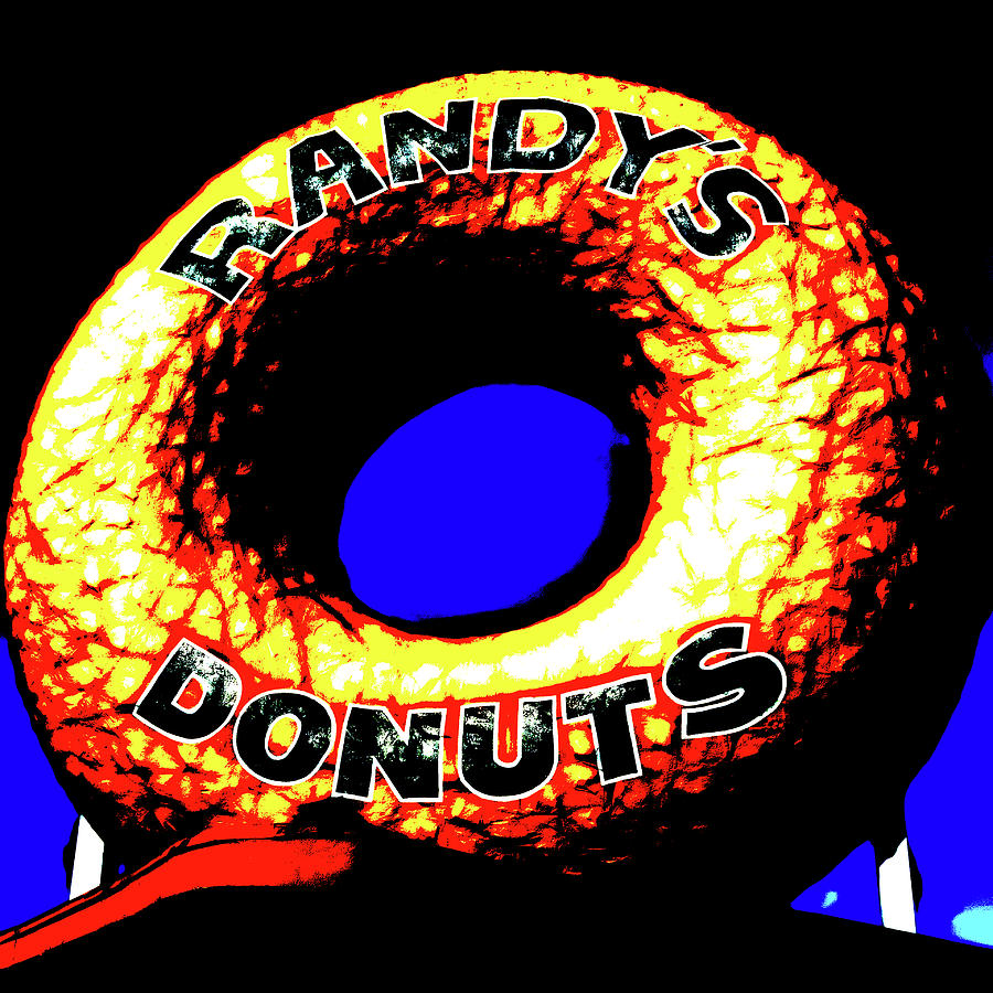 Randys Donuts - 6 Photograph by Stephen Stookey