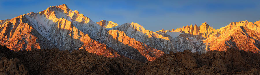 Mountain Photograph - Range of Light by Wasatch Light