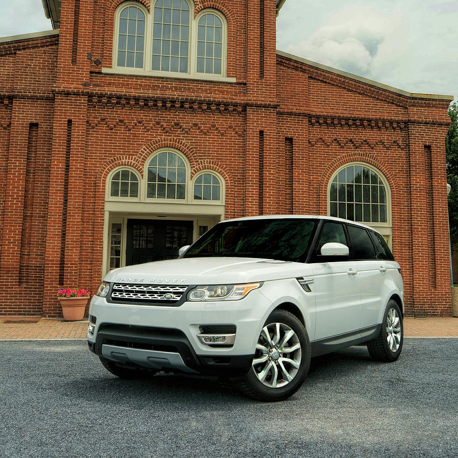Range Rover Sport at Market Photograph by Jean Macaluso
