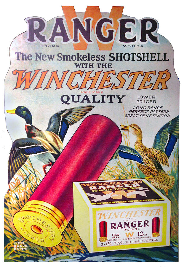 Ranger Smokeless Shotshells Display Painting by Unknown
