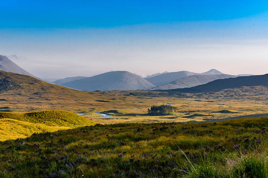 Mountain Photograph - Rannoch Moor Magic Hour by Ingo Scholtes