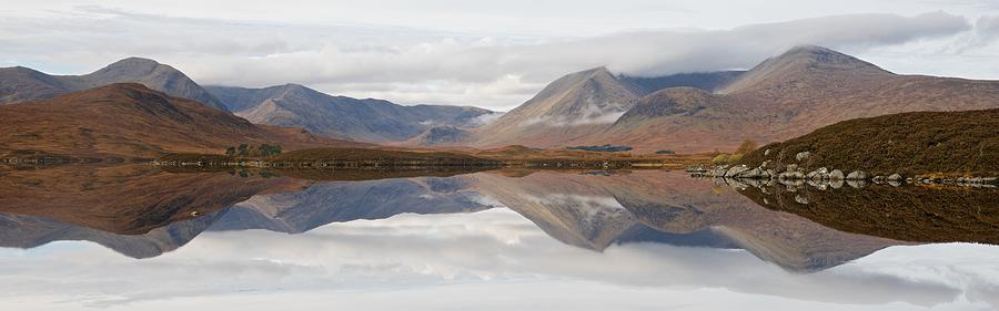 Rannoch Moor Panorama Photograph by Stephen Taylor