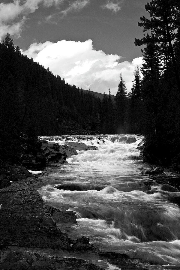 Rapid Flows in Gray Photograph by Joseph Noonan