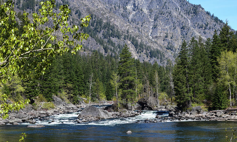 Rapids and Rocks Photograph by Tom Cochran