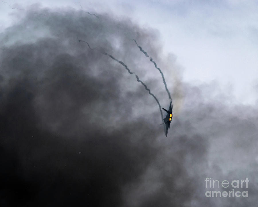 Anchorage Photograph - Raptor Circling The Boom by Joe Kunzler
