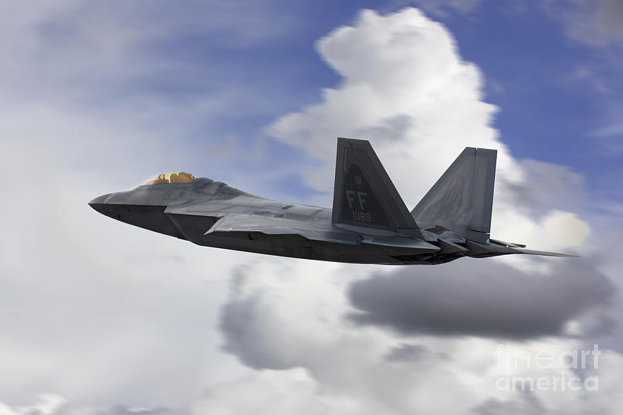 Raptor Digital Art by Airpower Art