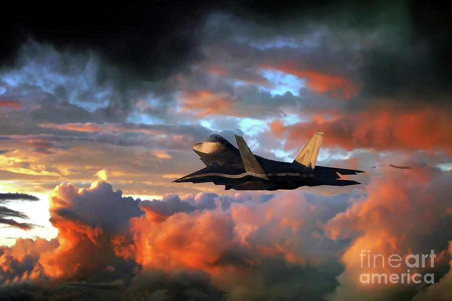 F22 Raptor Digital Art - Raptor Launch by Airpower Art